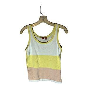 Vintage Esprit striped tank top size med